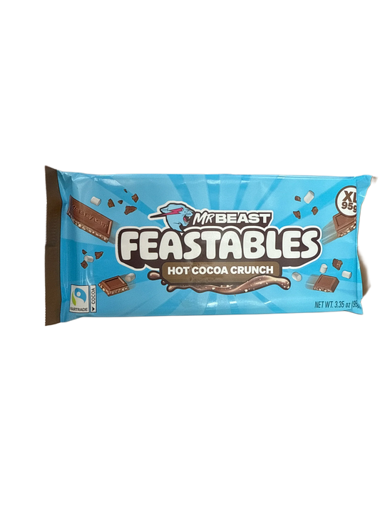 Mr Beast Feastables Limited Edition Hot Cocoa Crunch XL 95G - U.S Edition