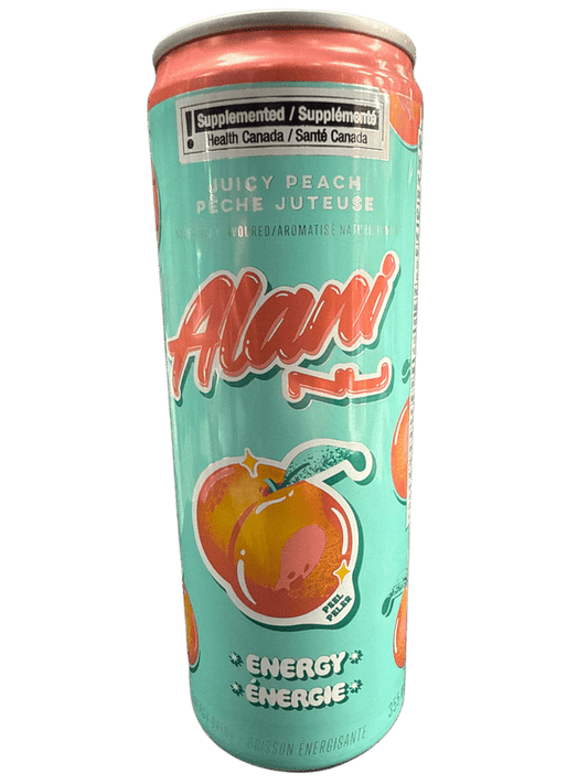 Alani Nu Juicy Peach Energy Drink 355ML - Canadian Edition