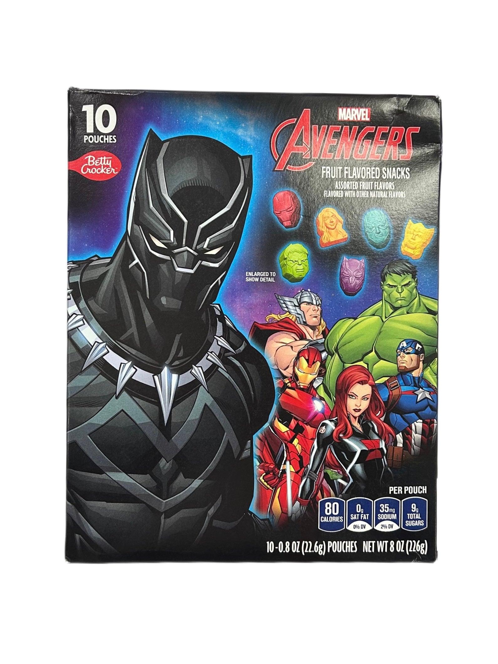 Marvel Avengers Fruit Snacks - 10 Pouches - Extreme Snacks