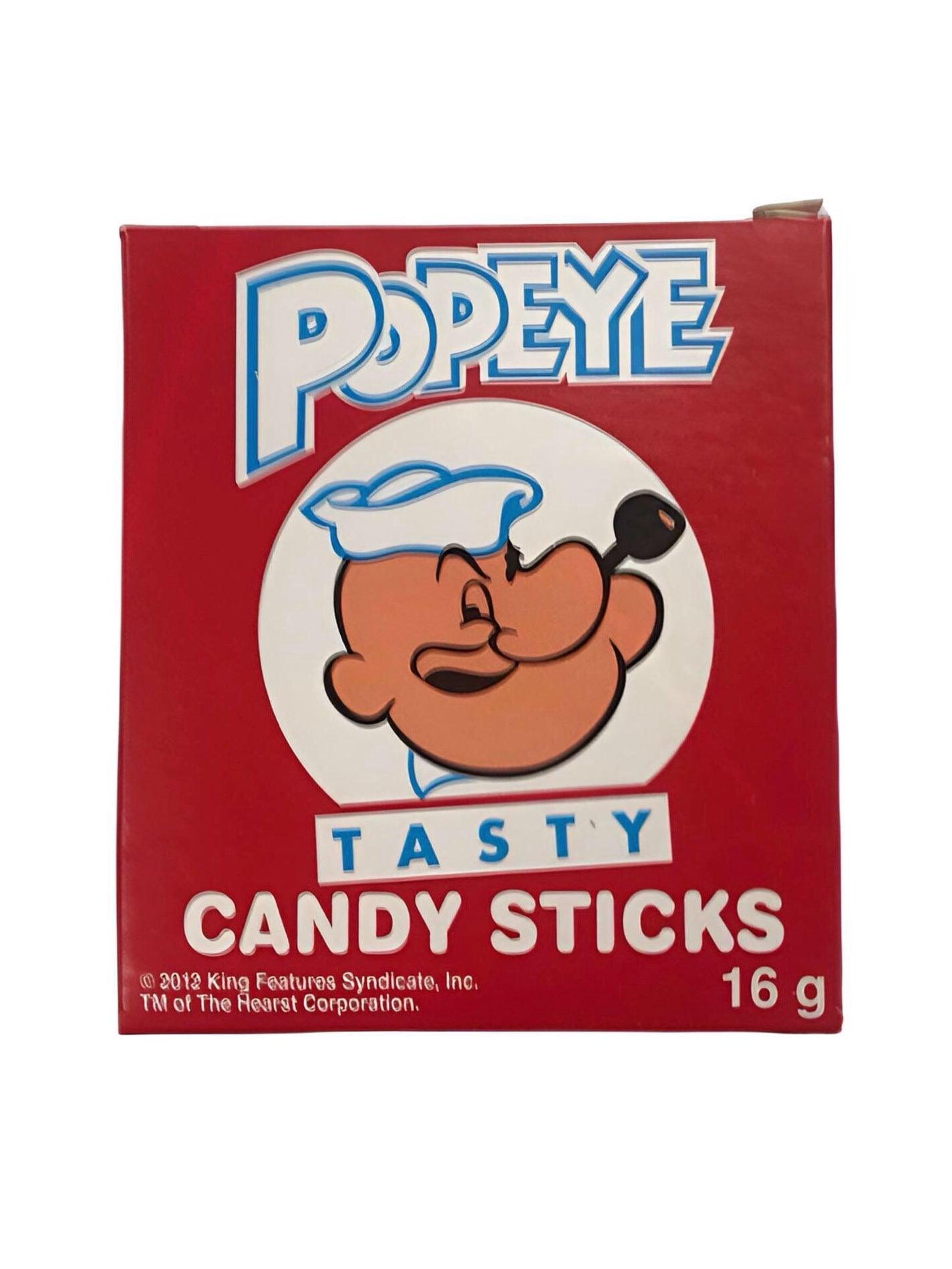 Popeye Tasty Candy Sticks | Nostalgia Tastes Sweet