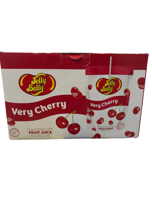 Jelly Belly Very Cherry Fruit Juice 8 Pack