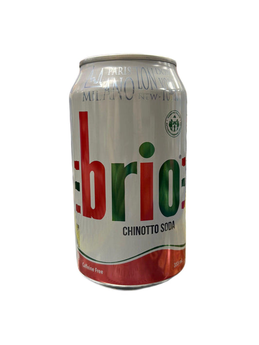 Brio Chinotto Soda Can 355ML