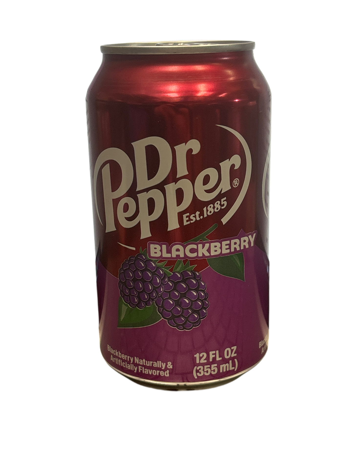 Dr. Pepper Blackberry Soda Can 355ML