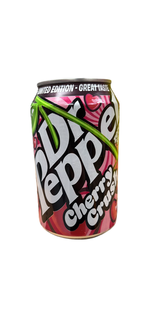 Dr. Pepper Cherry Crush Zero Sugar Can 350ML - Limited U.K Edition *PRE-ORDER*