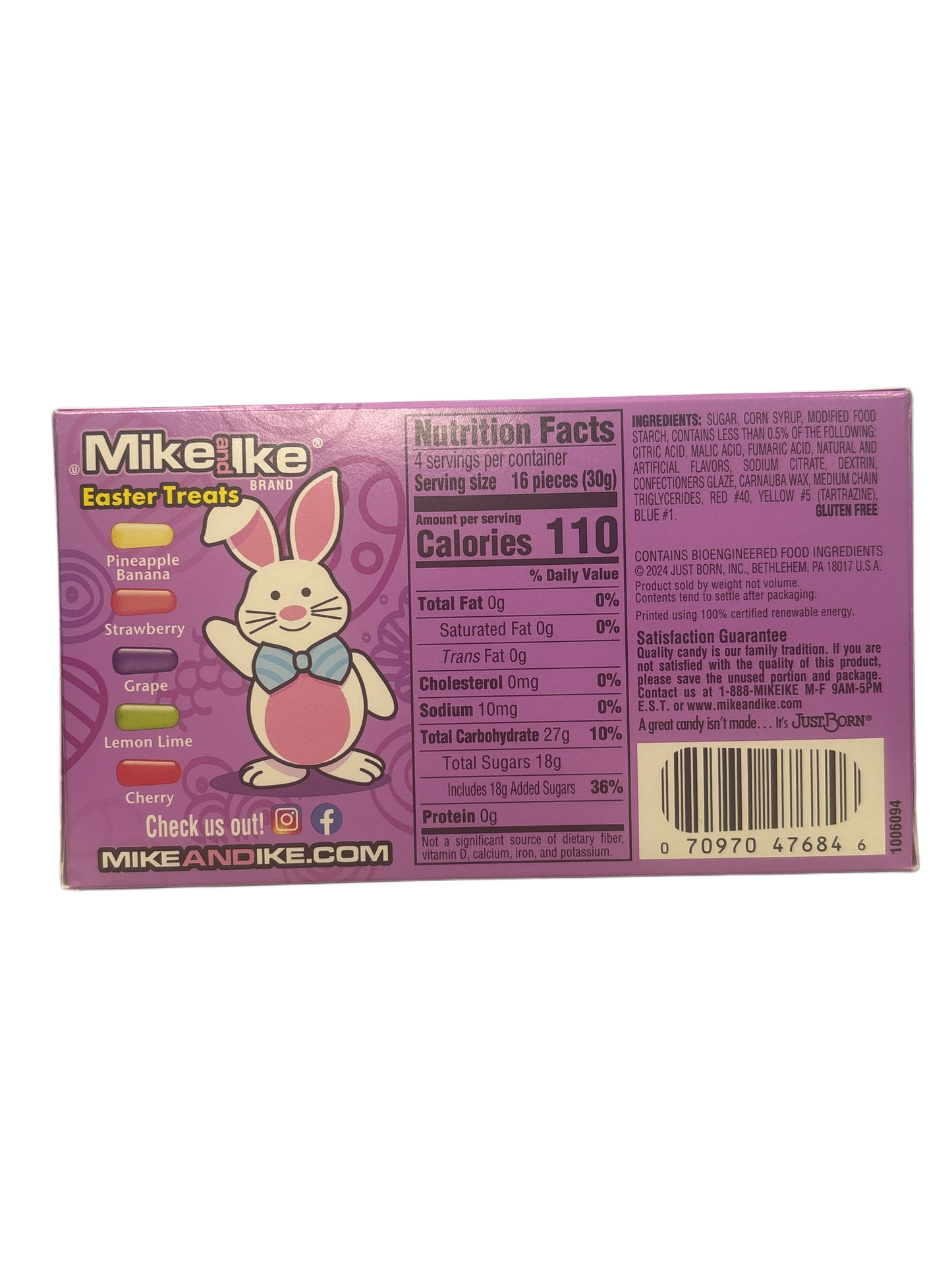 Mike & Ike Easter Treats Theatre Box 4.25OZ