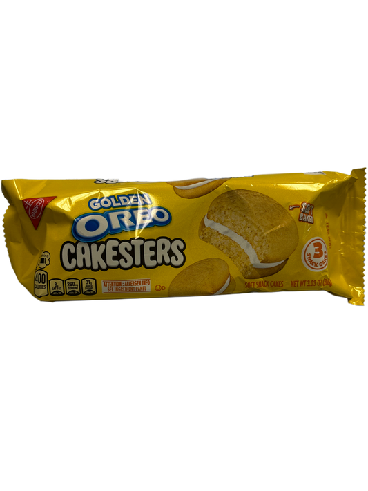 Oreo Golden Cakesters 3 Pack - 3.03OZ