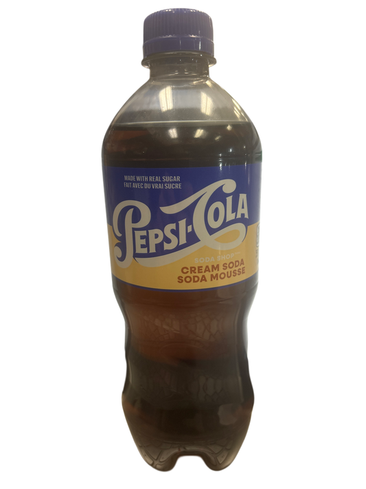 Pepsi Cola Cream Soda 591ML - Canada Edition