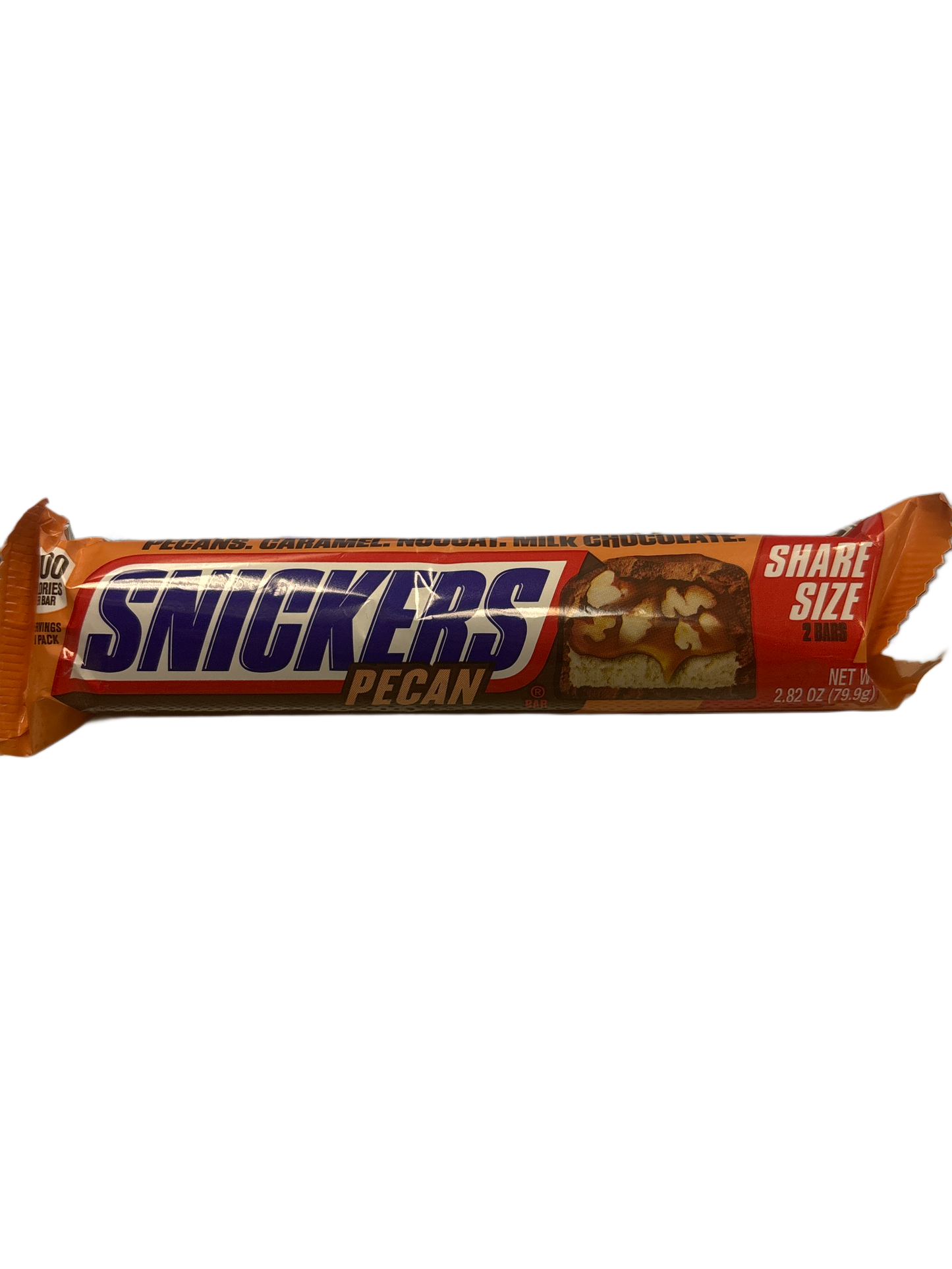 Snickers Pecan Share Size Chocolate Bar 2.82OZ - U.S Edition