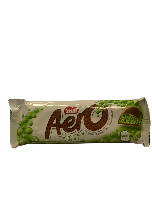 Nestle Aero Peppermint Chocolate Bar 41G - Canada Edition