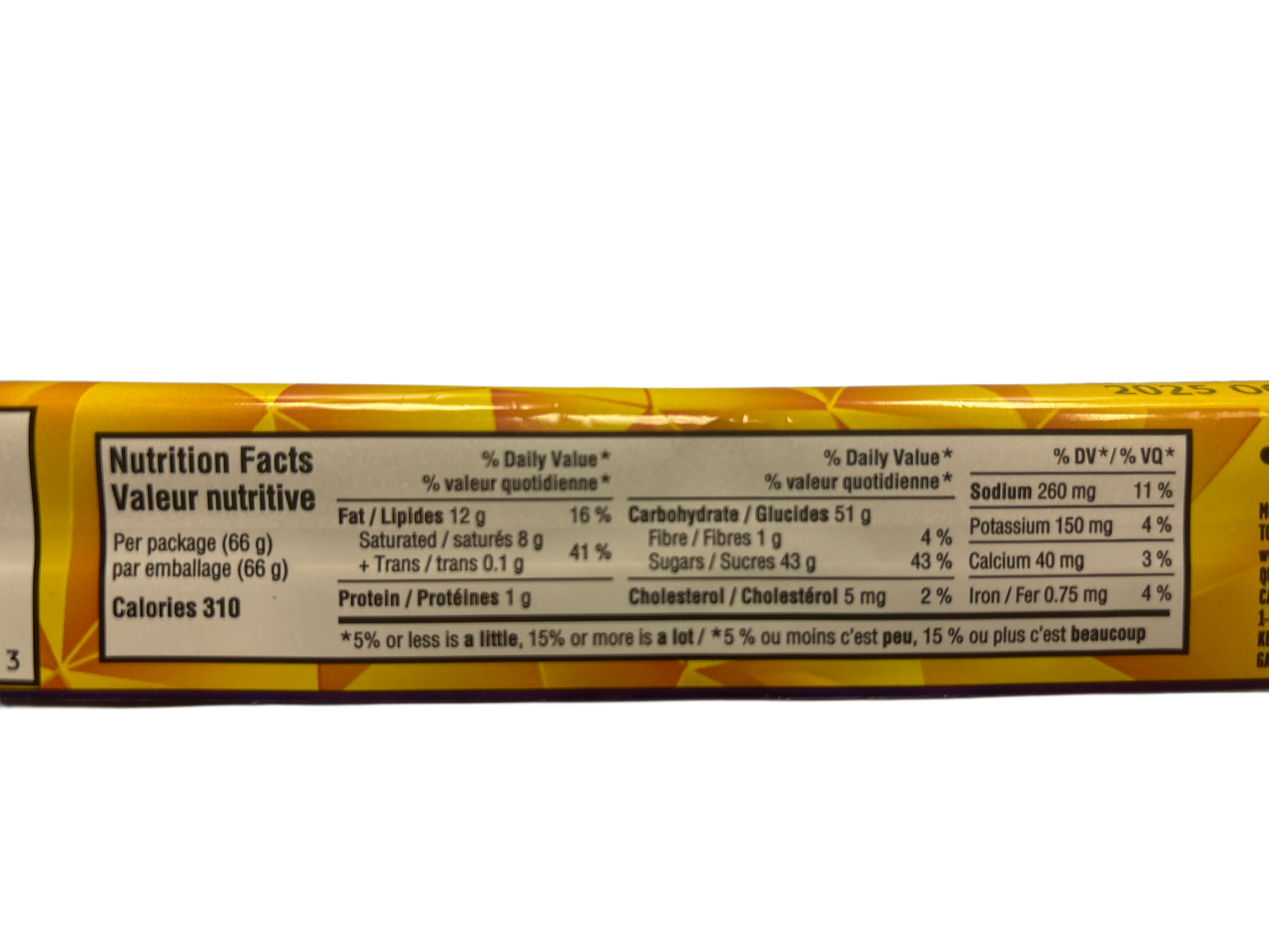 Crunchie King Size Chocolate Bar 66G - Canada Edition