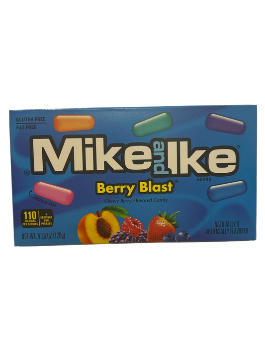 Mike & Ike Berry Blast Theatre Box 4.25OZ - U.S Edition