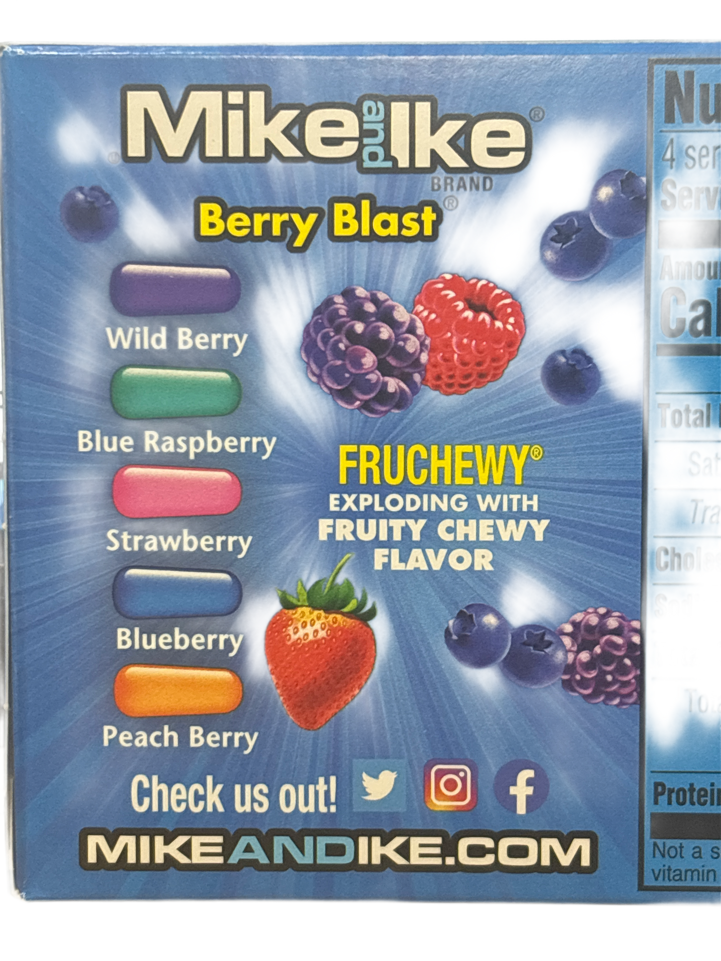 Mike & Ike Berry Blast Theatre Box 4.25OZ - U.S Edition