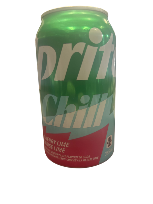 Sprite Chill Cherry Lime Can 355ML - Canada Edition