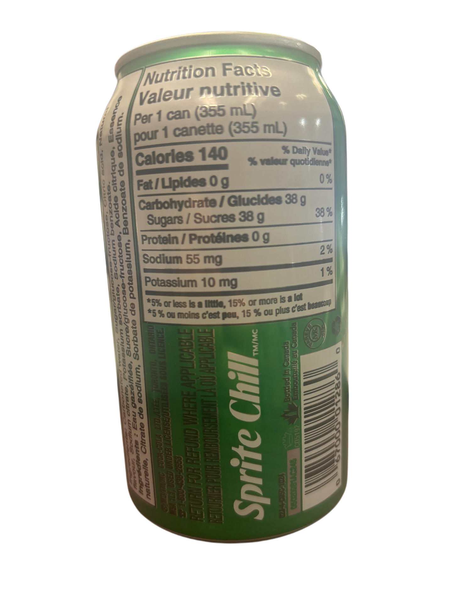 Sprite Chill Cherry Lime Can 355ML - Canada Edition