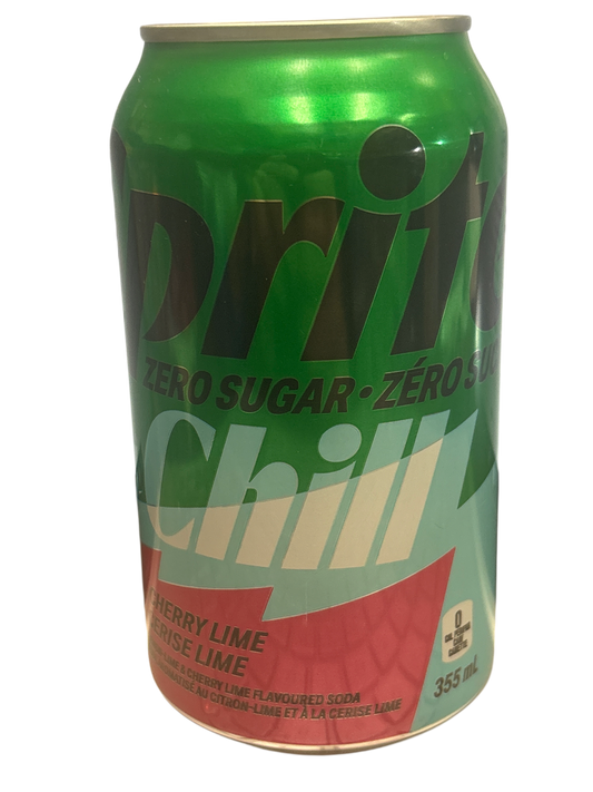 Sprite Chill Zero Sugar Cherry Lime 355ML - Canada Edition