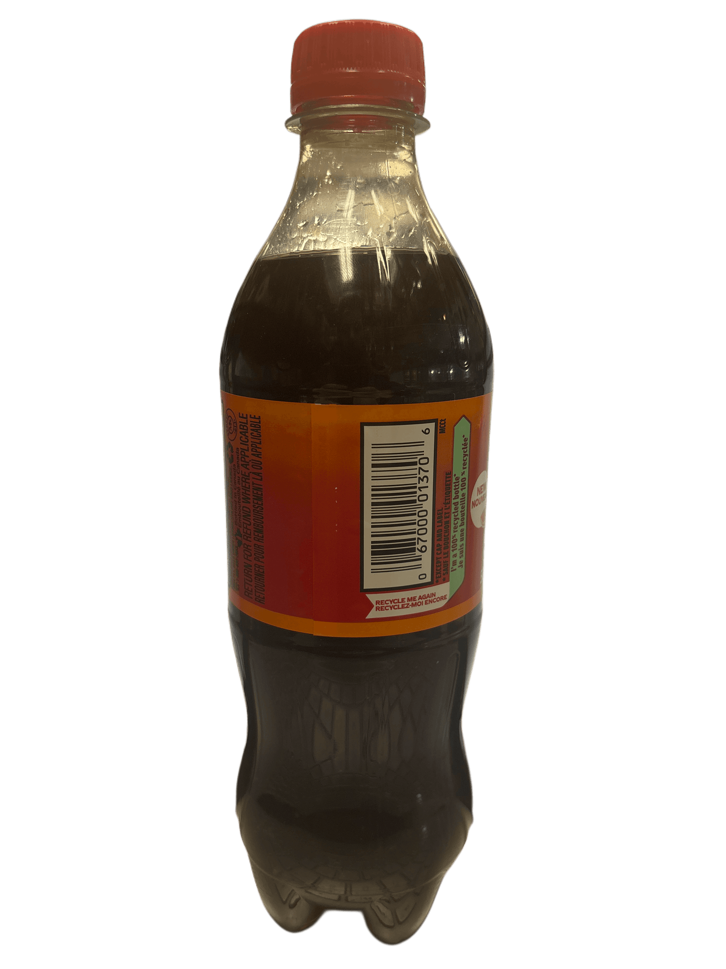 Coca Cola Orange Cream Soda Bottle 500 ML - Canada Edition