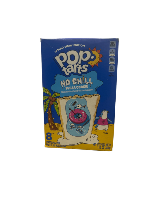 Pop Tarts No Chill Sugar Cookie 8 Toasters 13.5OZ