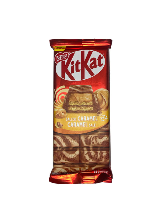 Kit Kat Salted Caramel Chocolate Bar 99g – Canadian Edition