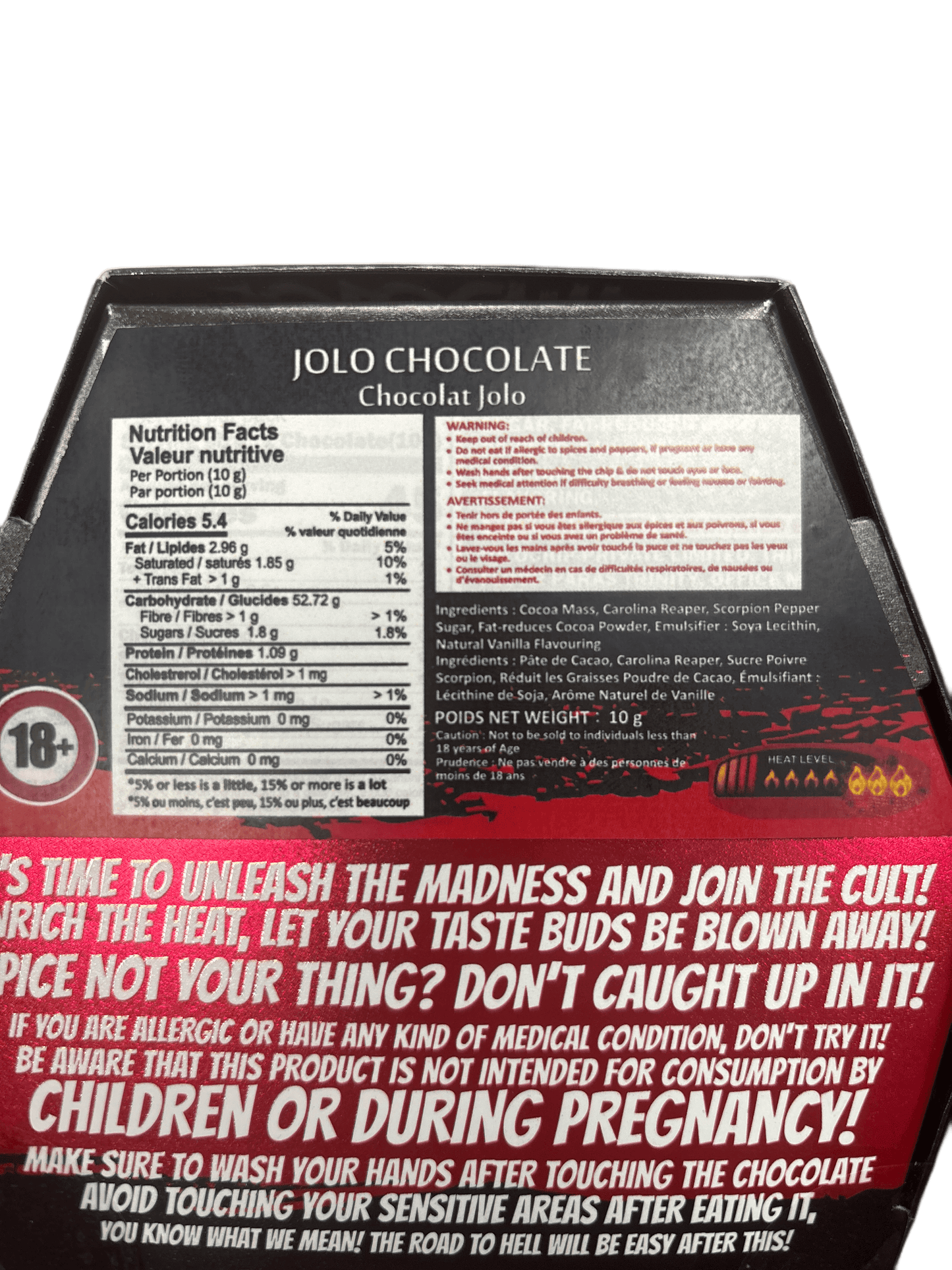 JOLOCHIP Hottest Chocolate Challenge 10G