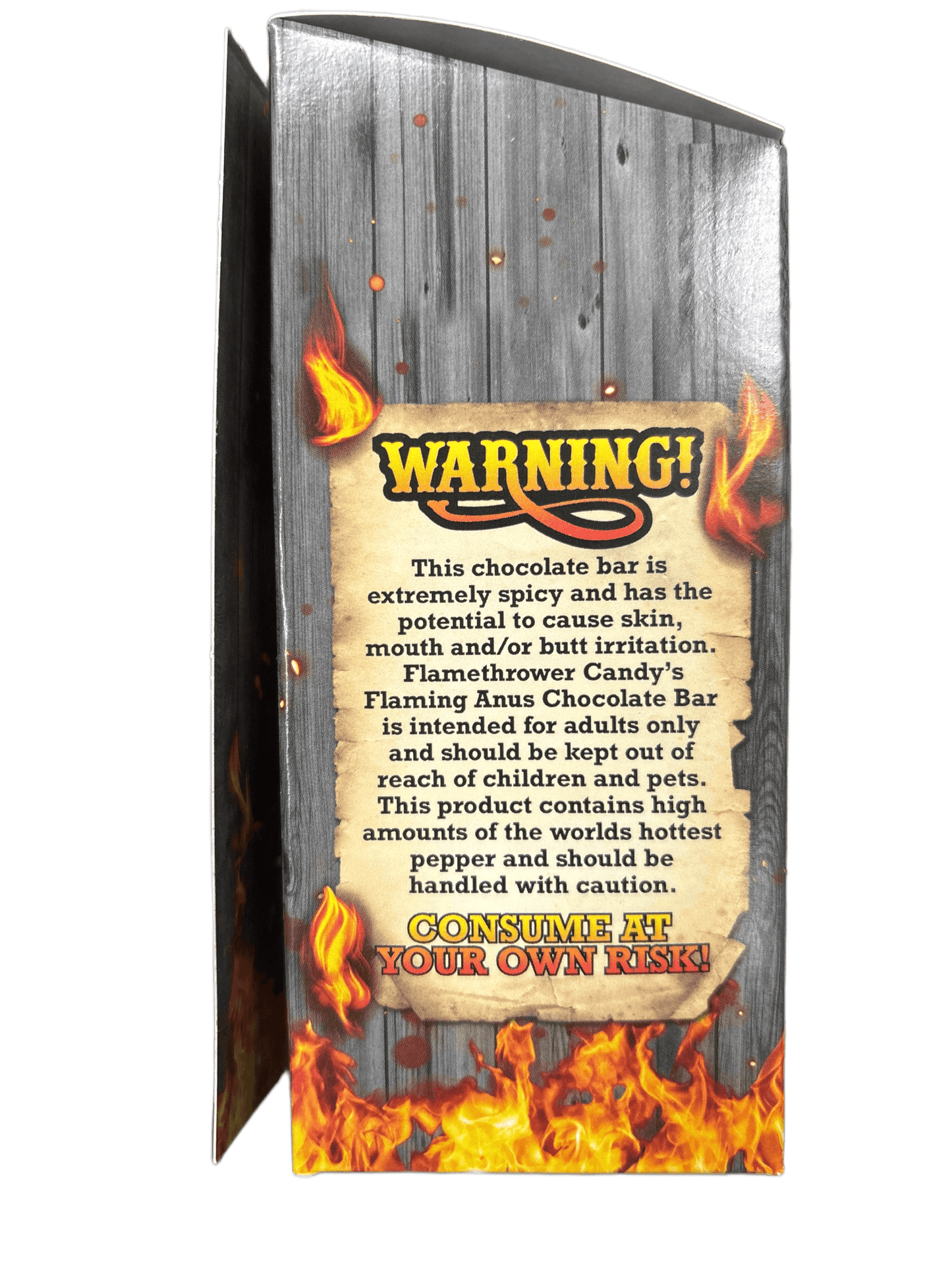 Flaming Anus Milk Chocolate Bar - 1.85OZ