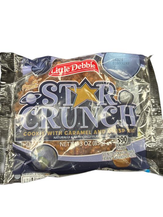 Little Debbie Star Crunch Caramel Crisp Rice 3OZ