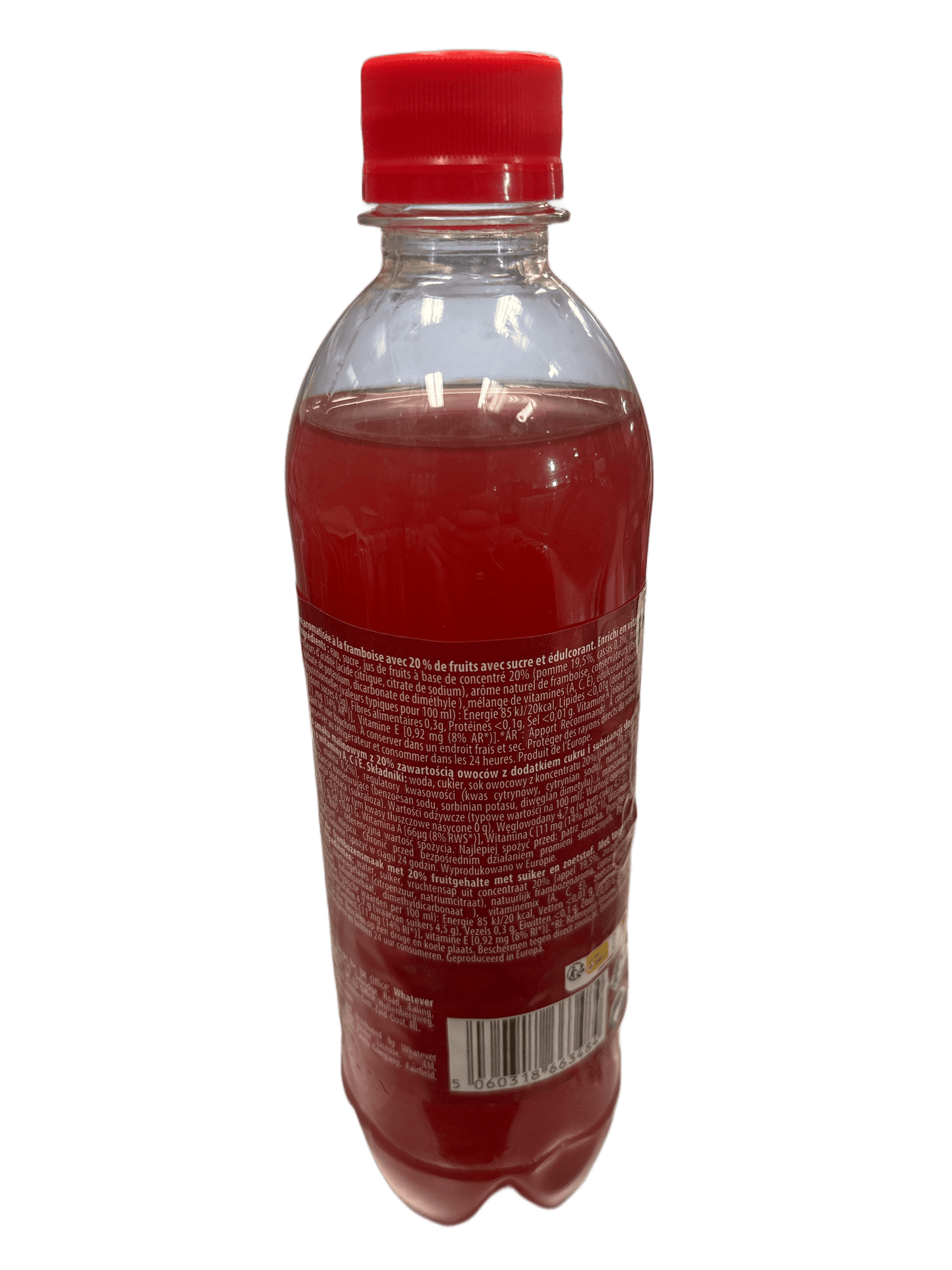 Jelly Belly Raspberry Fruit Juice Drink 500ML