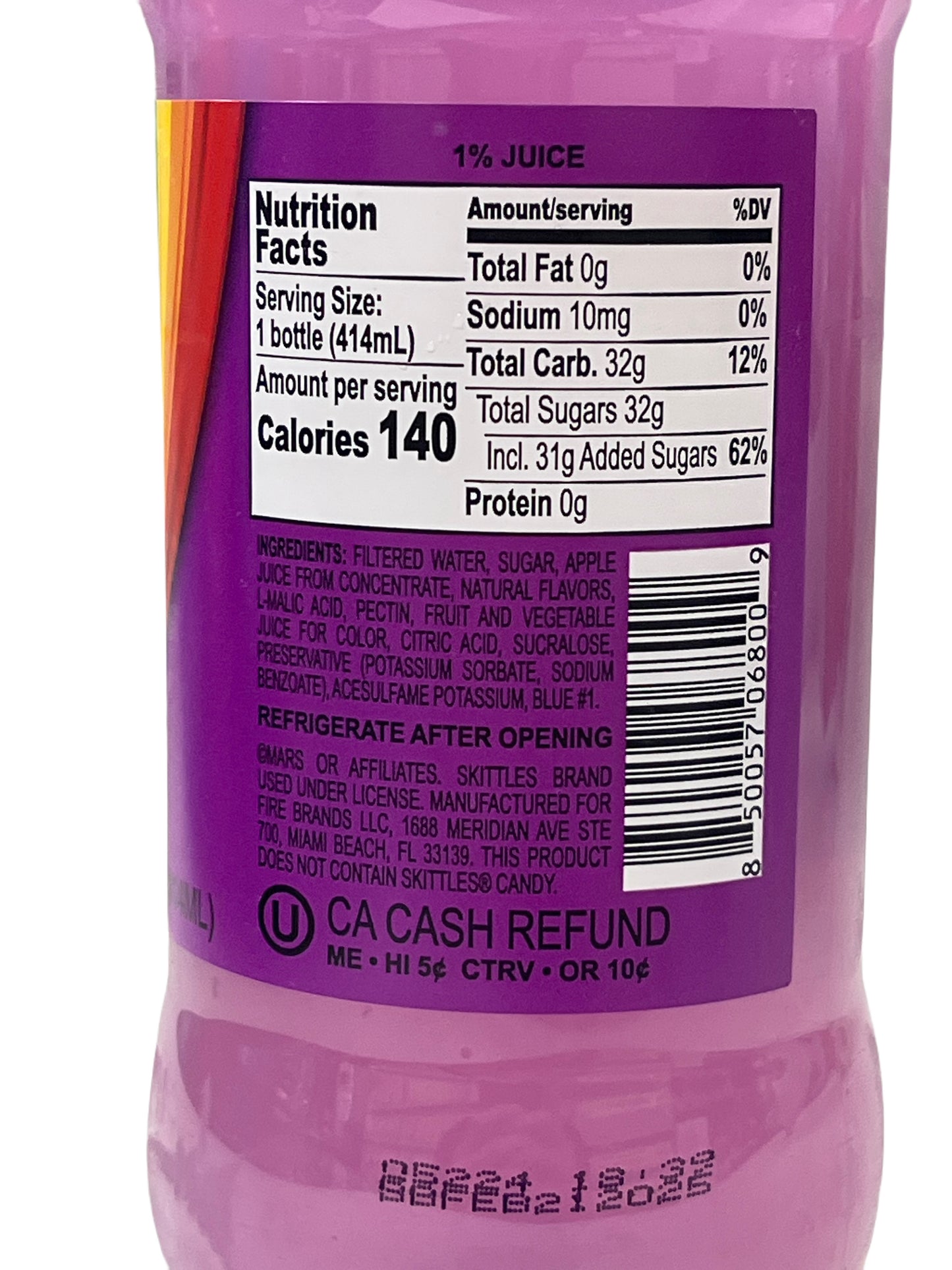 Skittles Wild Berry Drink 414ML