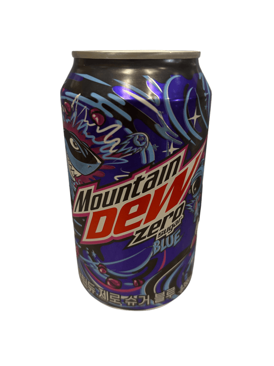 Mountain Dew Zero Sugar Blue 355ML - Korean Limited Edition