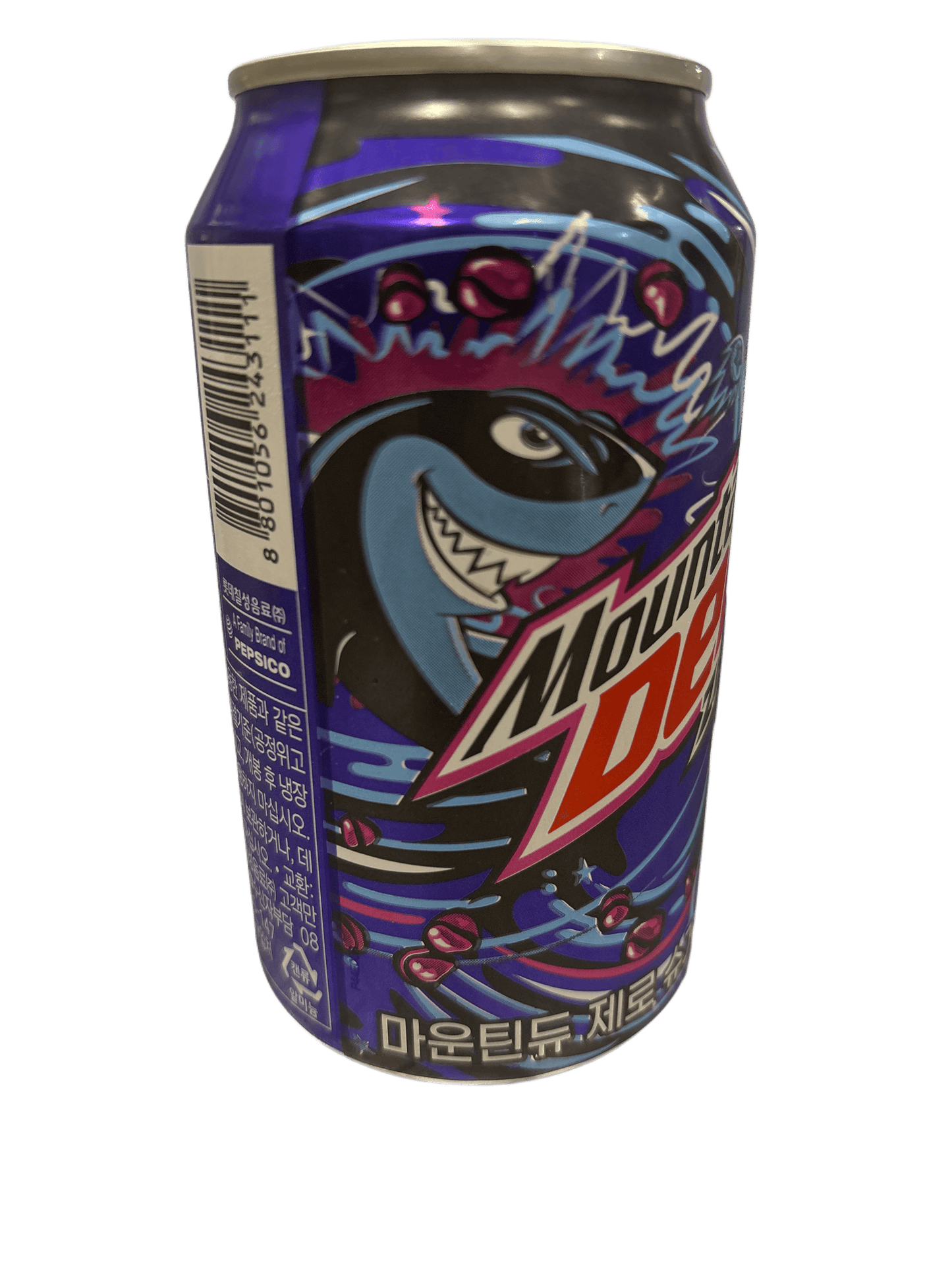 Mountain Dew Zero Sugar Blue 355ML - Korean Limited Edition