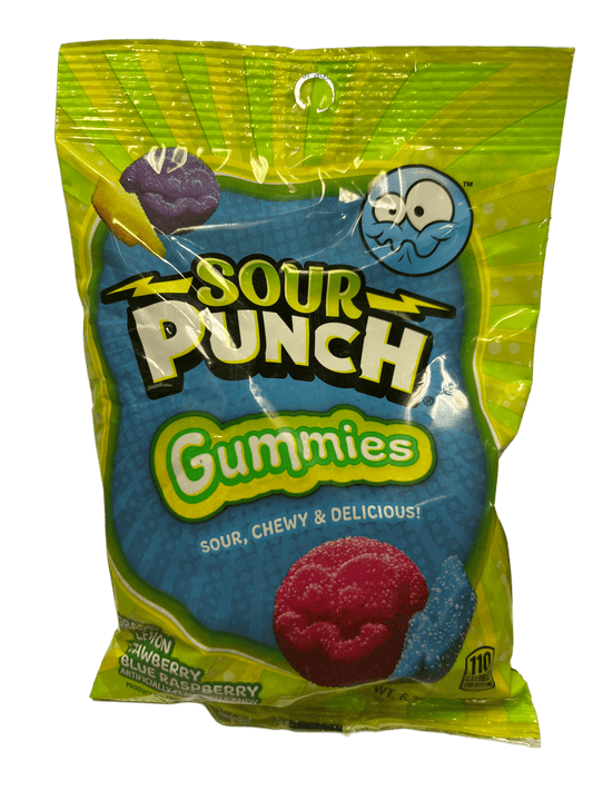 Sour Punch Gummies Candy Bag 6.75OZ