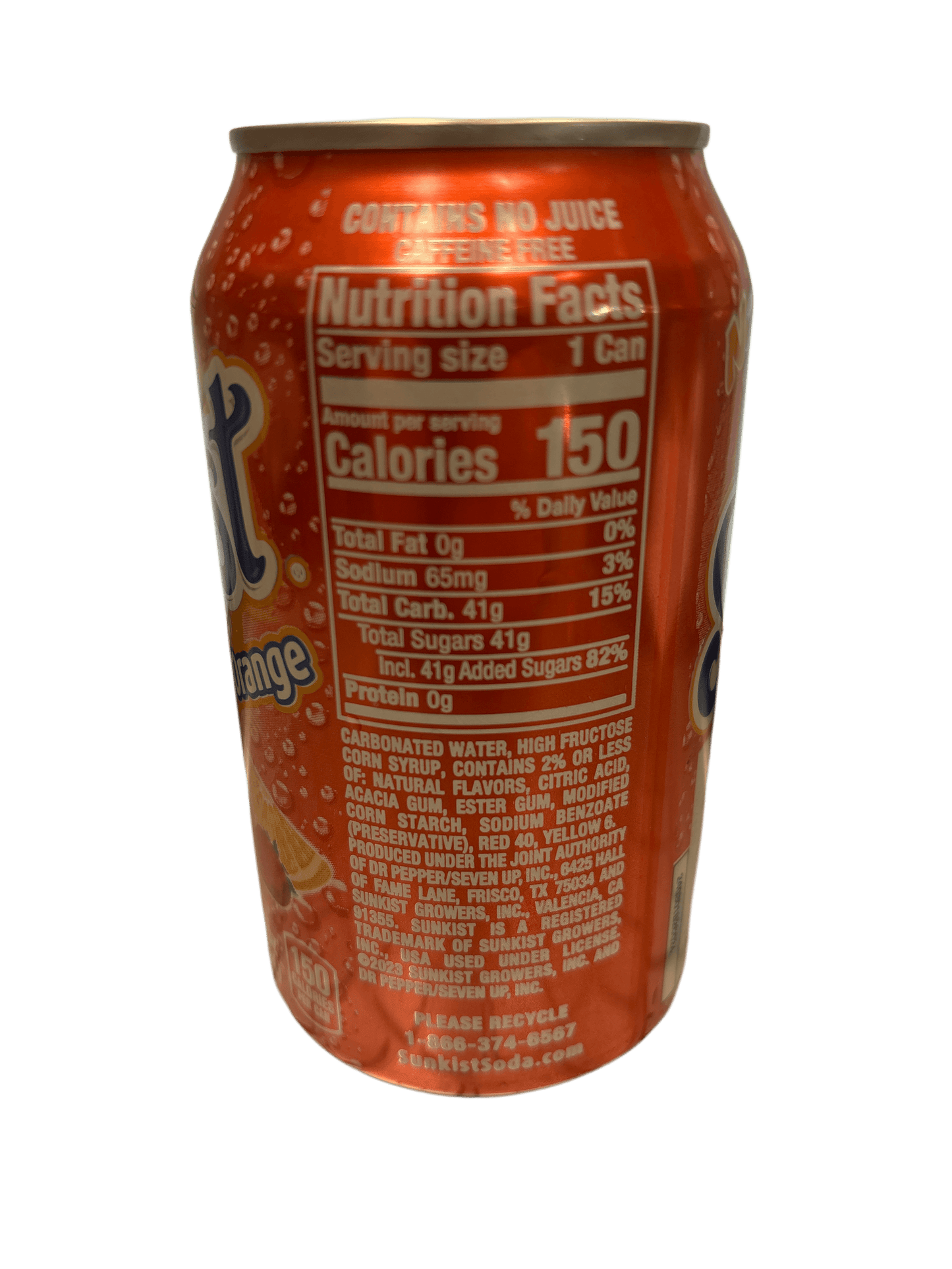 Sunkist Strawberry Orange 355ML