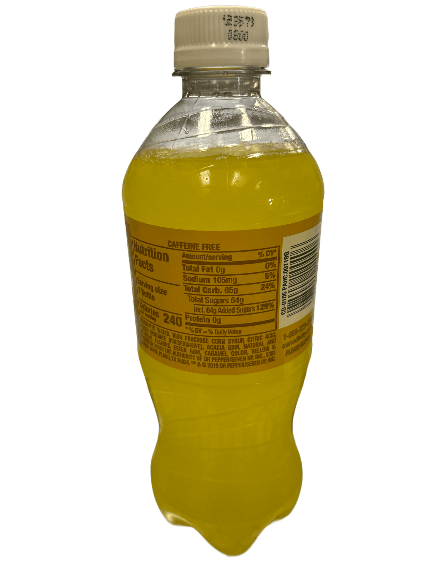 Canada Dry Pineapple Bottle 591ML