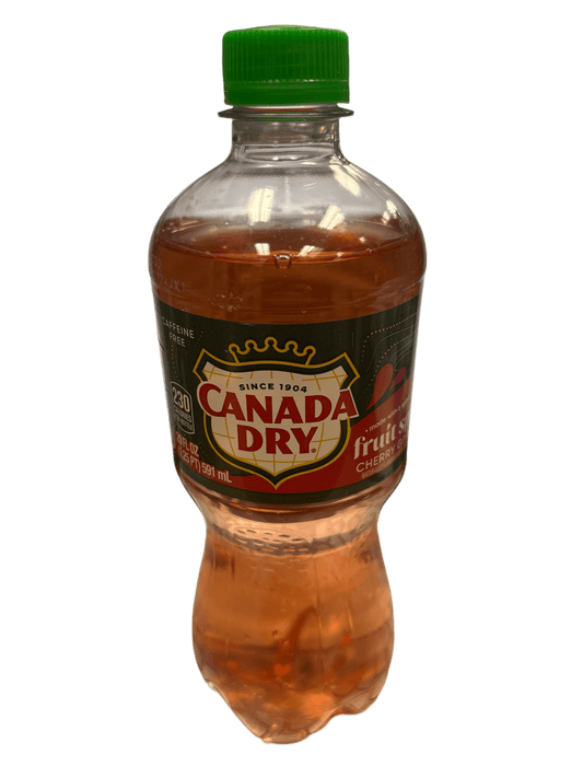 Canada Dry Fruit Splash Cherry Ginger Ale 591ML