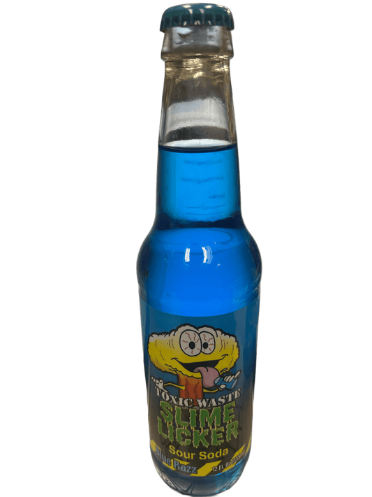 Toxic Waste Slime Licker Sour Soda Blue Razz 355ML