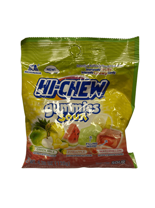 HI-CHEW Sour Gummies Candy Bag 120G