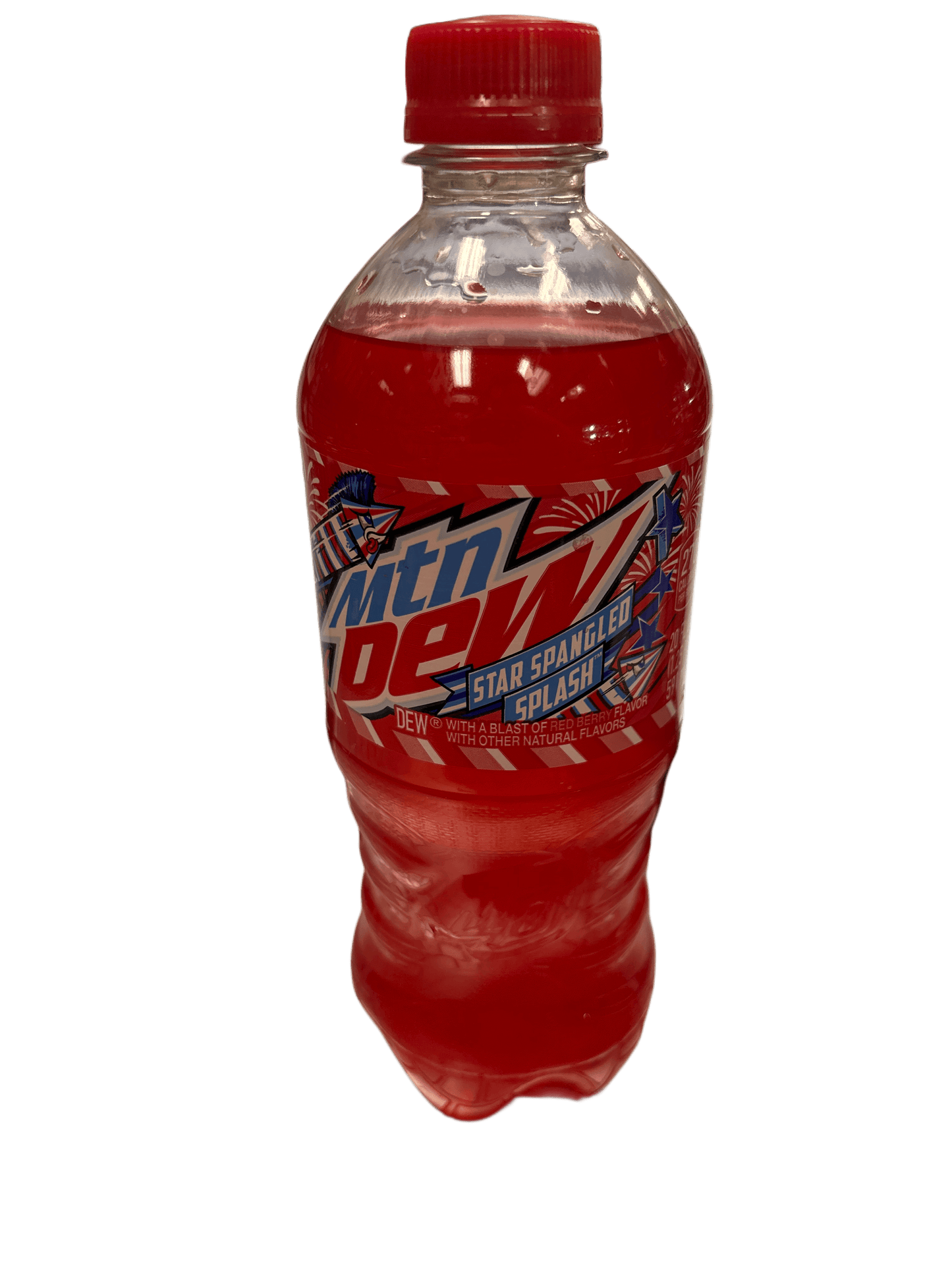 Mountain Dew Star Spangled Splash Bottle 591ML