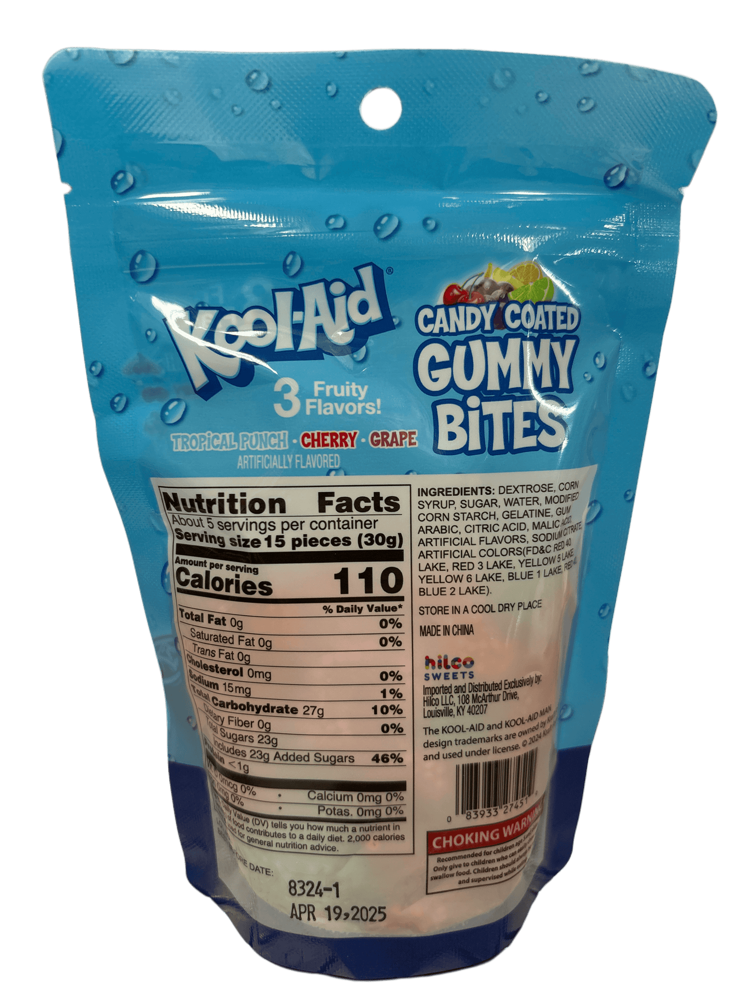 Kool Aid Candy Coated Gummy Bites 5.5OZ