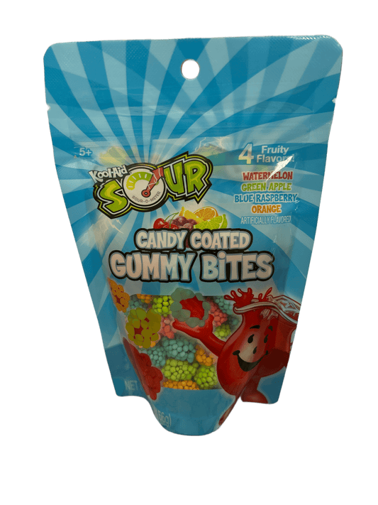 Kool Aid Sour Candy Coated Gummy Bites 5.5OZ