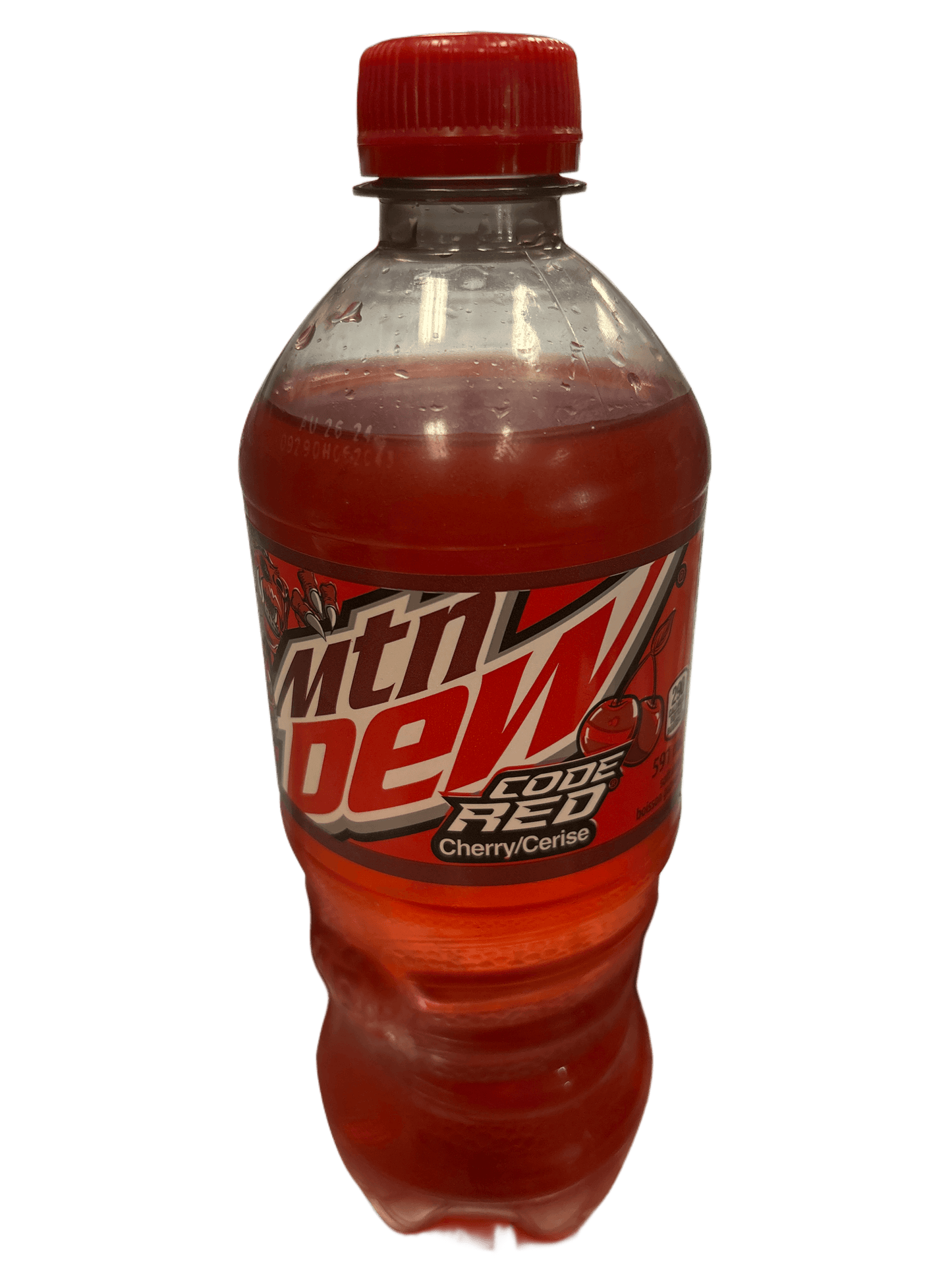 Mountain Dew Code Red Bottle 591ML