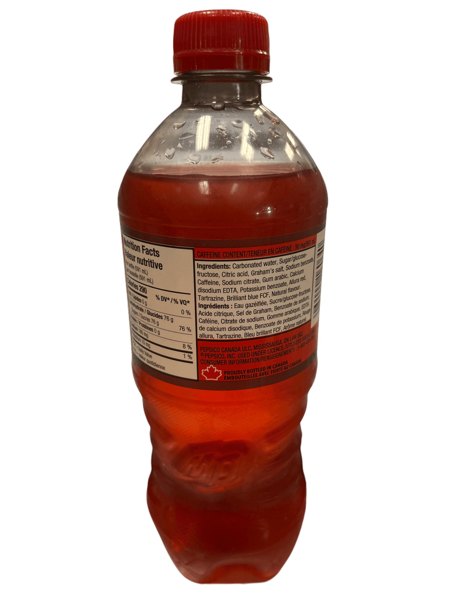 Mountain Dew Code Red Bottle 591ML