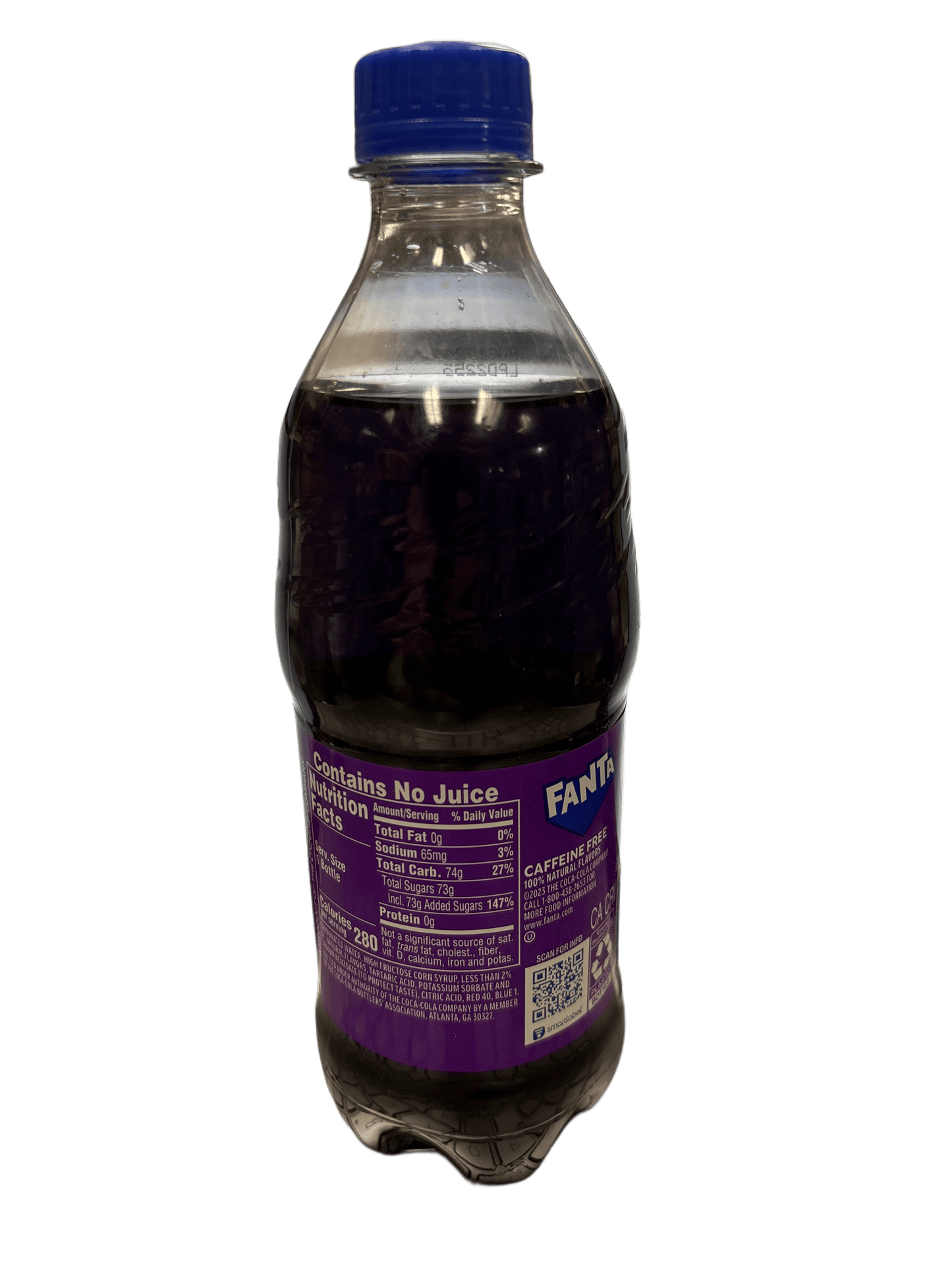 Fanta Grape Bottle 591ML