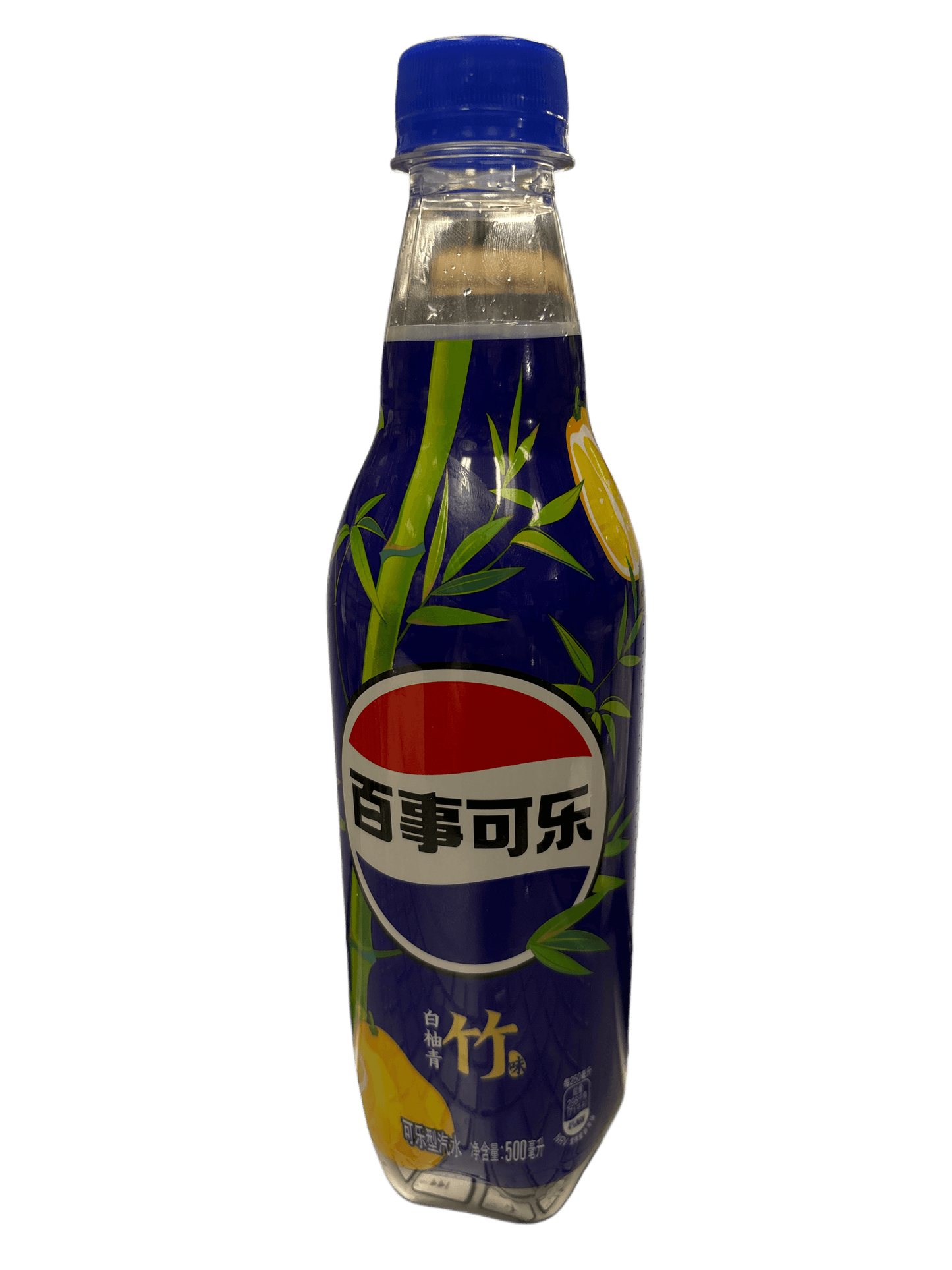 Pepsi White Grapefruit Green Bamboo 500ML China Edition