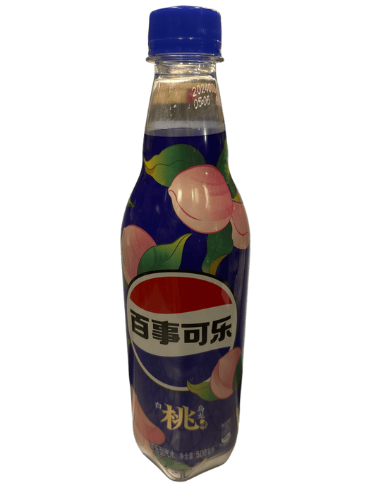 Pepsi White Peach Oolong Bottle 500ML China Edition