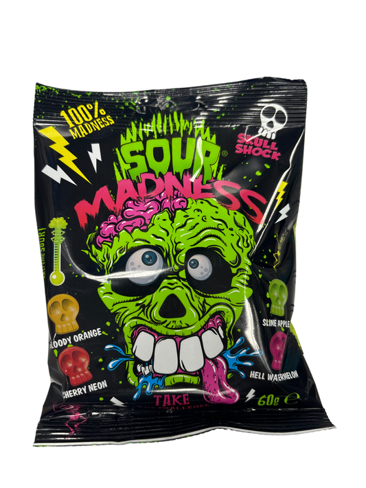 Sour Madness Take The Challenge Candy 60G