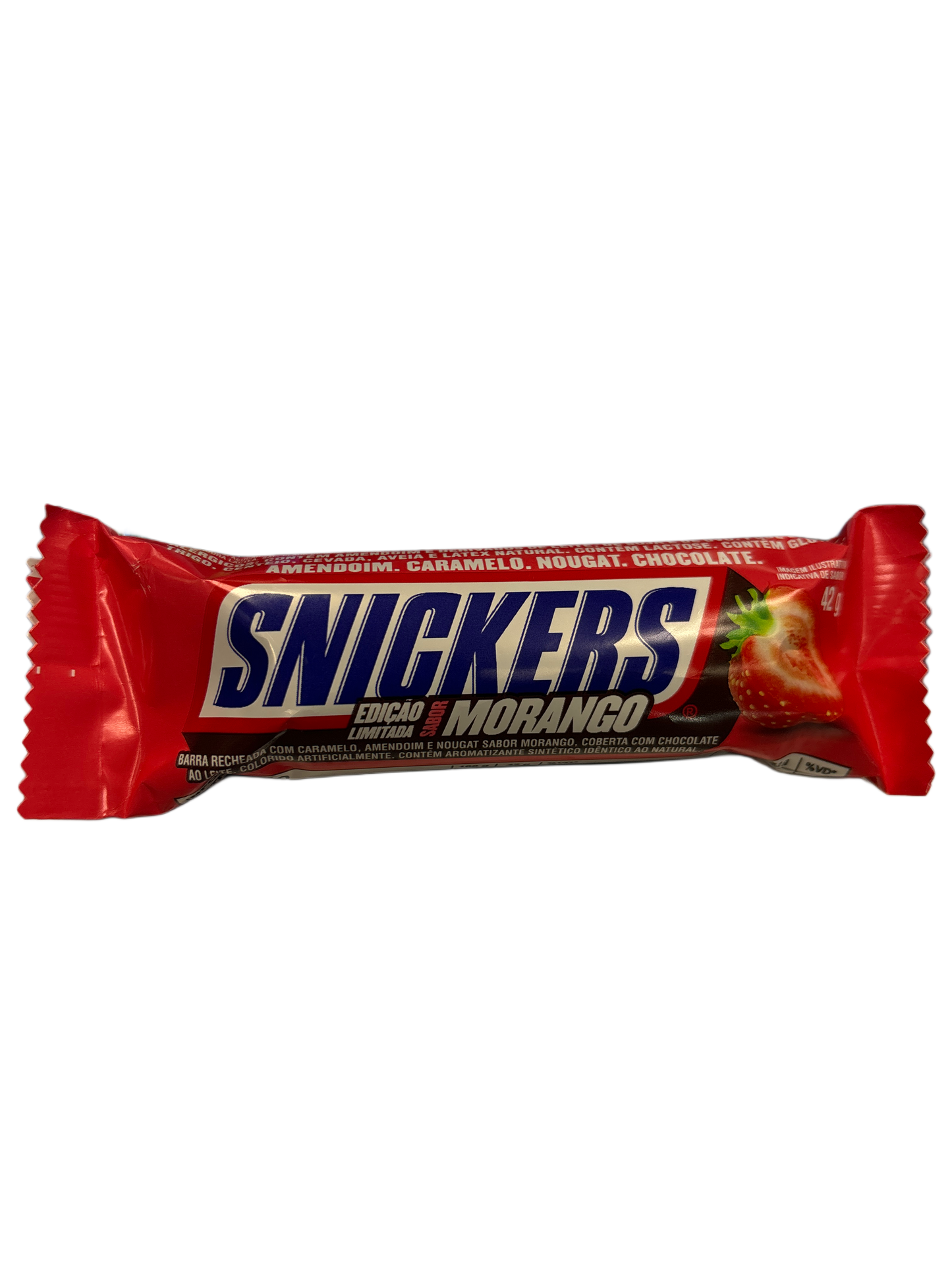 Snickers Morango Strawberry 42g Brazil Edition