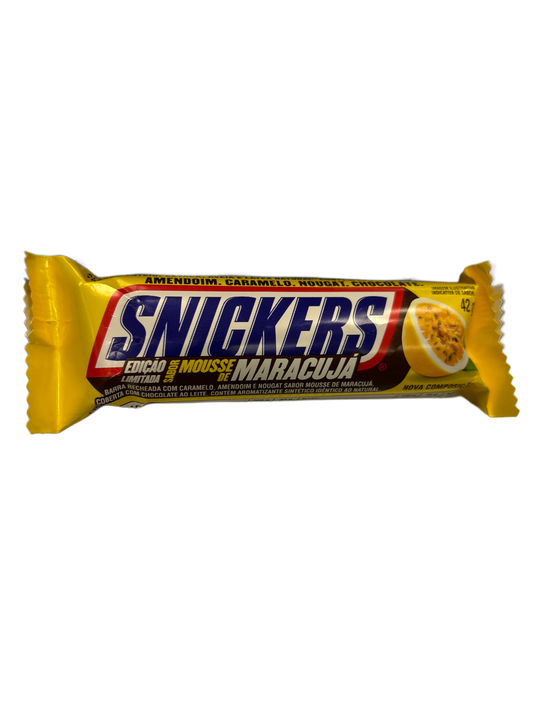 Snickers Mousse De Maracuja Passionfruit 42G - Brazil Edition