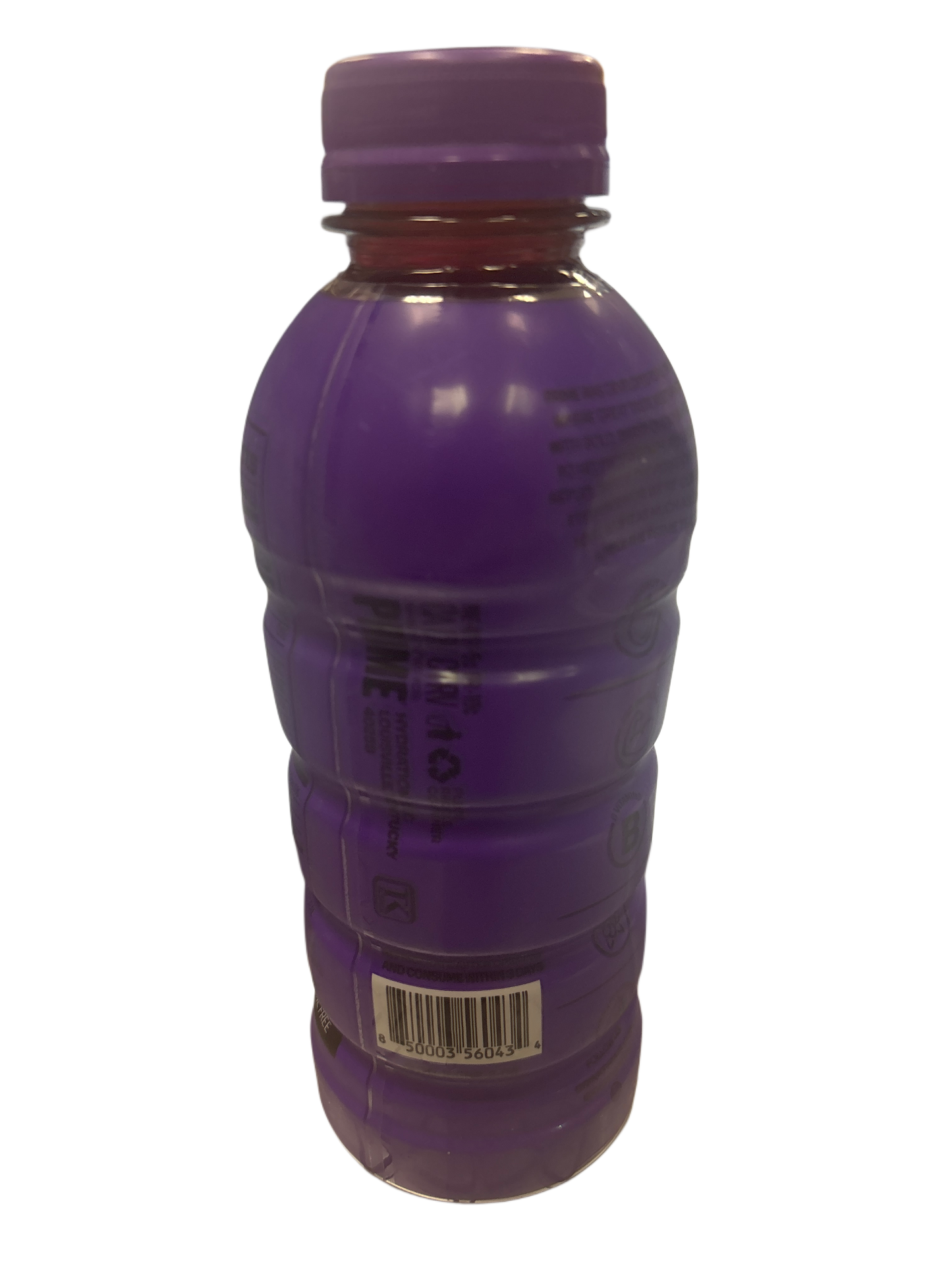 Prime Hydration Grape Damaged Bottle