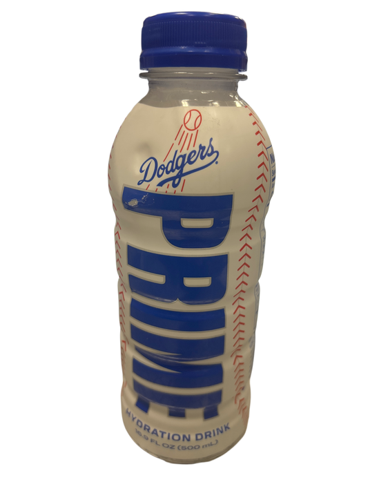 Prime Hydration White Dodgers 2023 Drink Damaged