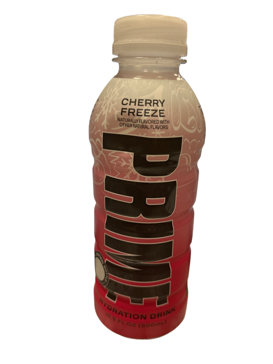 Prime Hydration Special Edition Cherry Freeze Drink Damaged