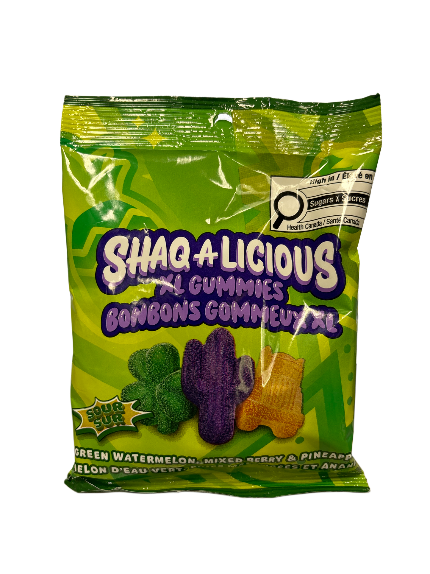 Shaq A Licious XL Sour Gummies 175G - Shaq Edition